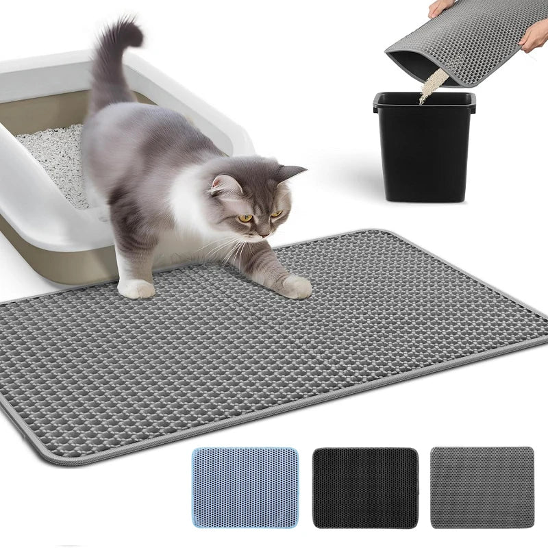 Smart Cat Litter Mat for a Cleaner Home!