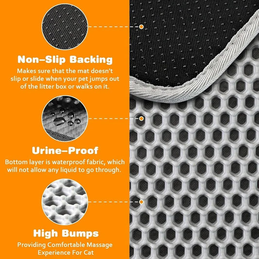 Smart Cat Litter Mat for a Cleaner Home!