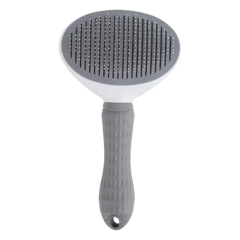 Self-Cleaning Pet Brush – Grooming Comb & Hair Remover for Dogs