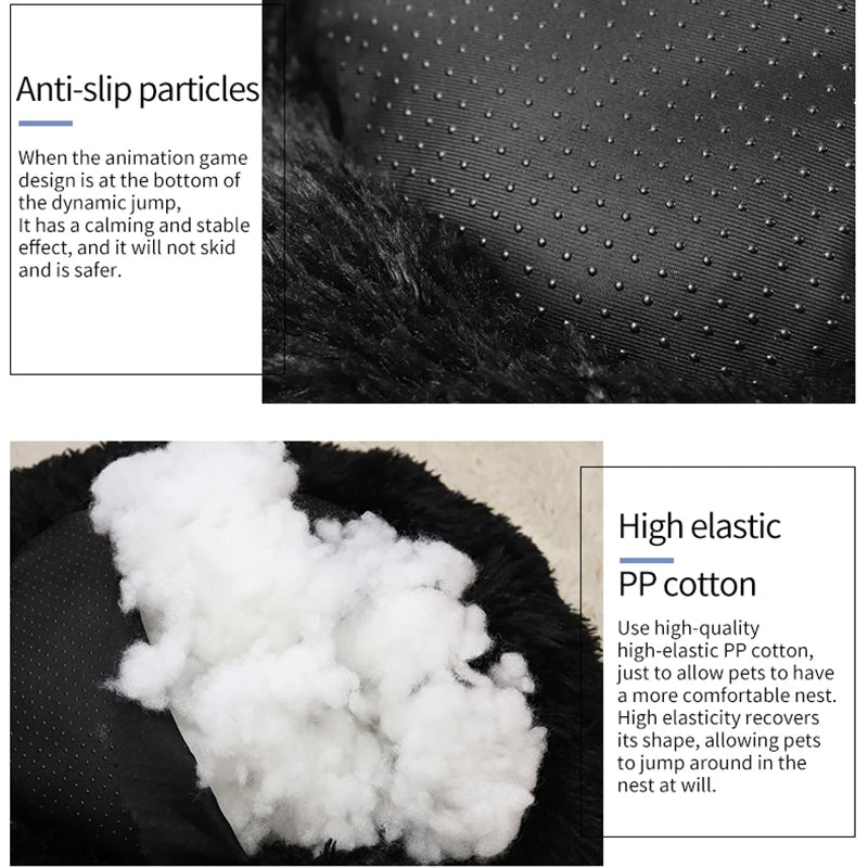 Ultra Soft & Washable Pet Bed for Cats & Dogs