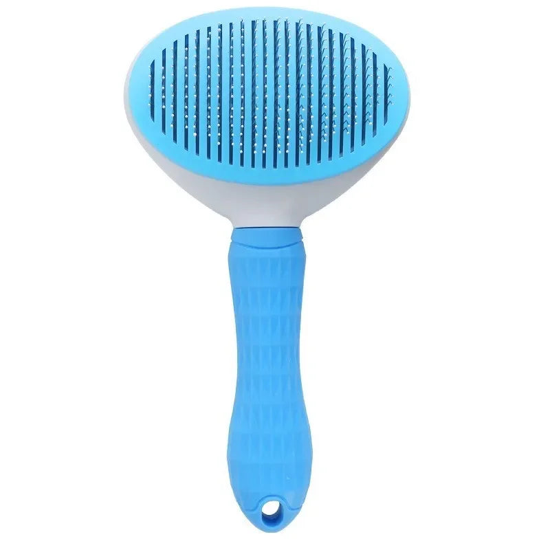 Self-Cleaning Pet Brush – Grooming Comb & Hair Remover for Dogs