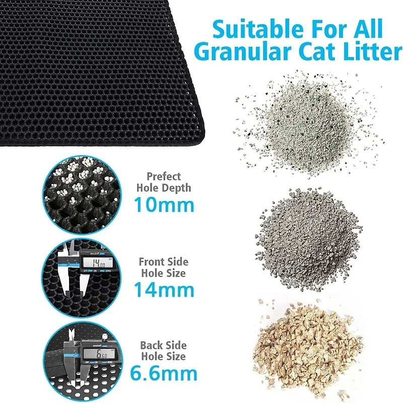 Smart Cat Litter Mat for a Cleaner Home!